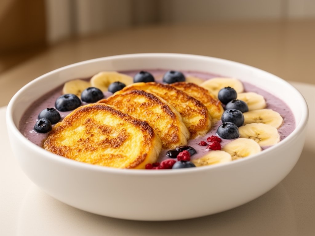 Breakfast smoothie bowls
