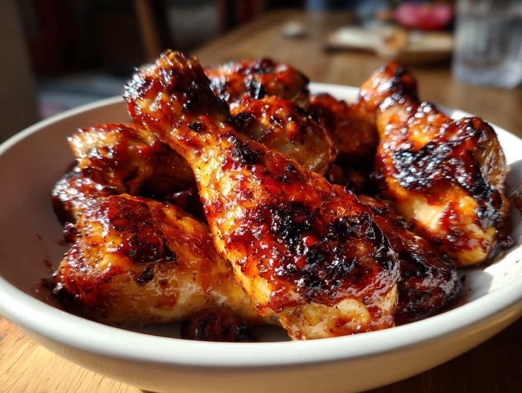 Baked BBQ Chicken Drumsticks