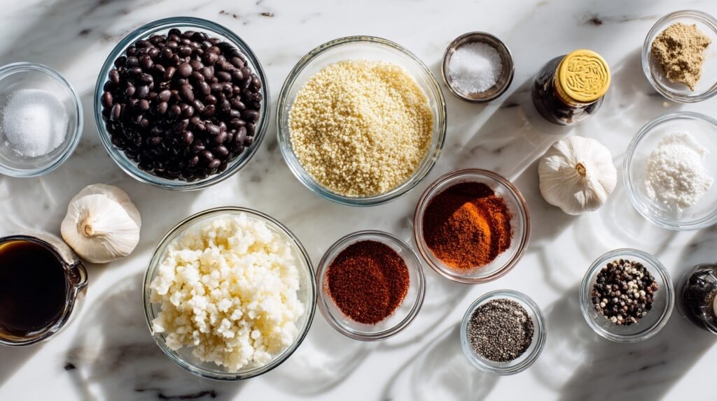 Black Bean Veggie Burger 1