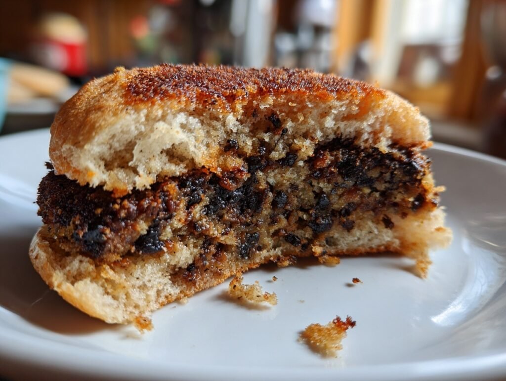 Black Bean Veggie Burger 3