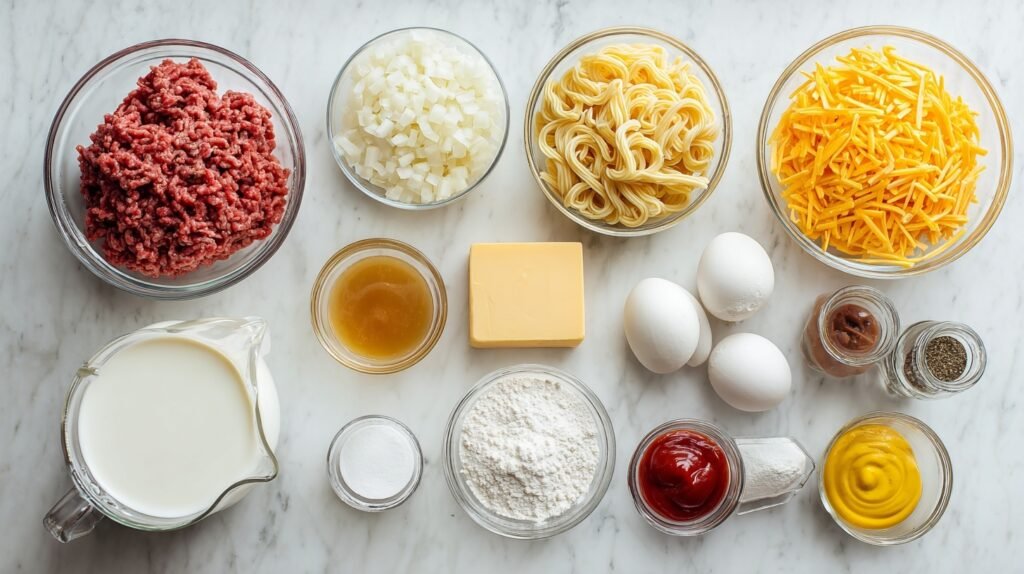 Cheeseburger Casserole 1