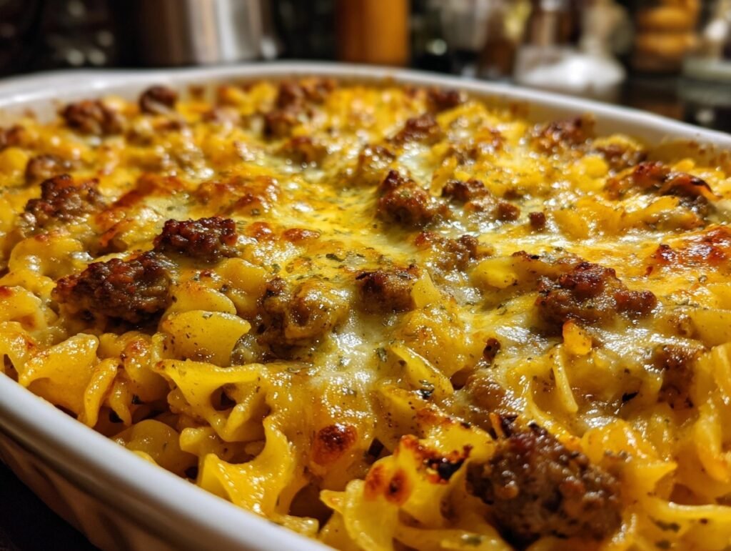 Cheeseburger Casserole