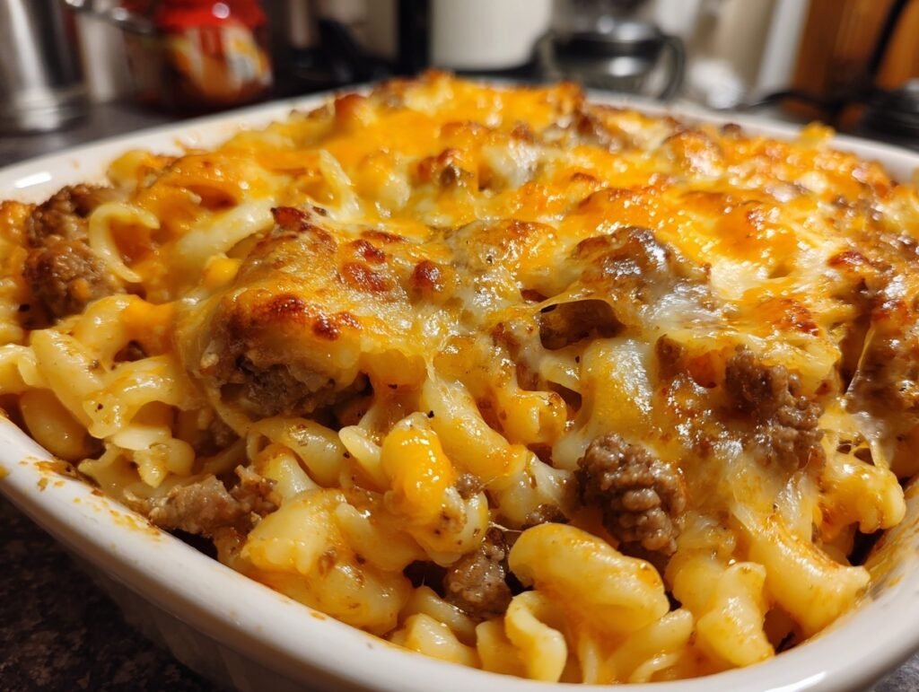 Cheeseburger Casserole 3