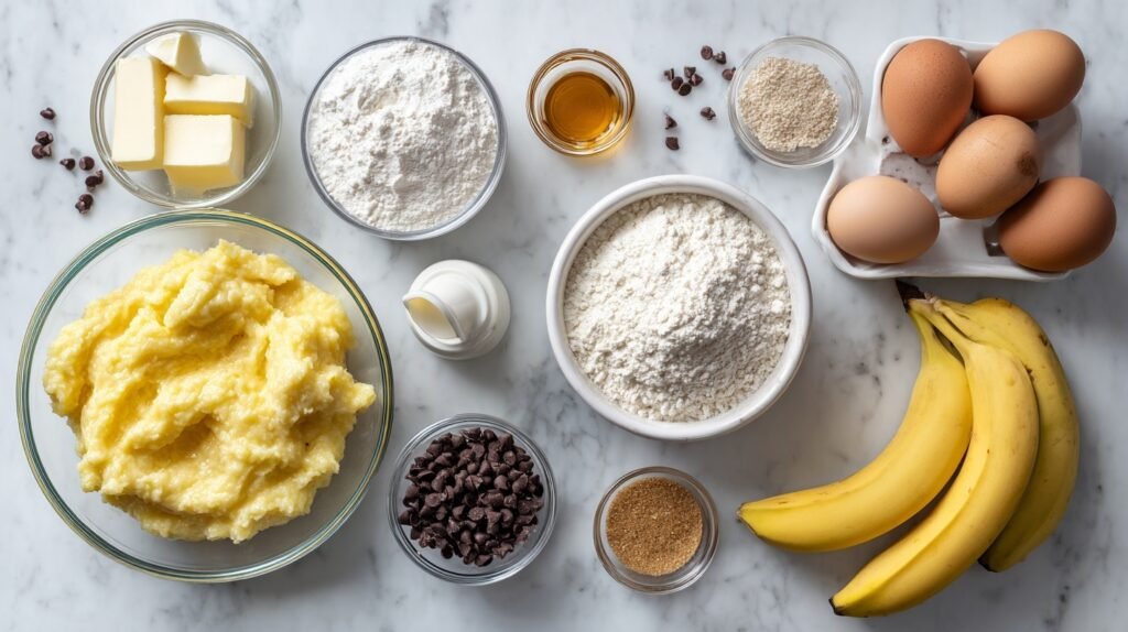 Chocolate Chip Banana Muffins 1