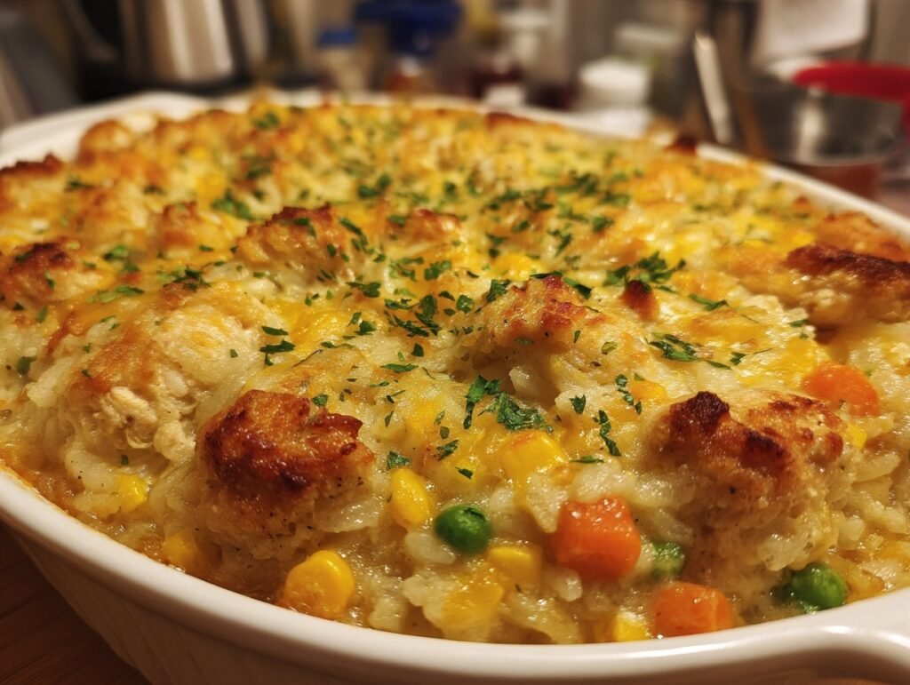 Creamy Chicken Rice Casserole
