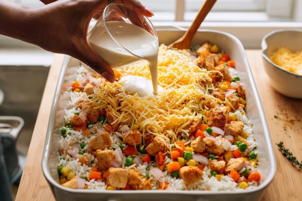 Creamy Chicken Rice Casserole 2