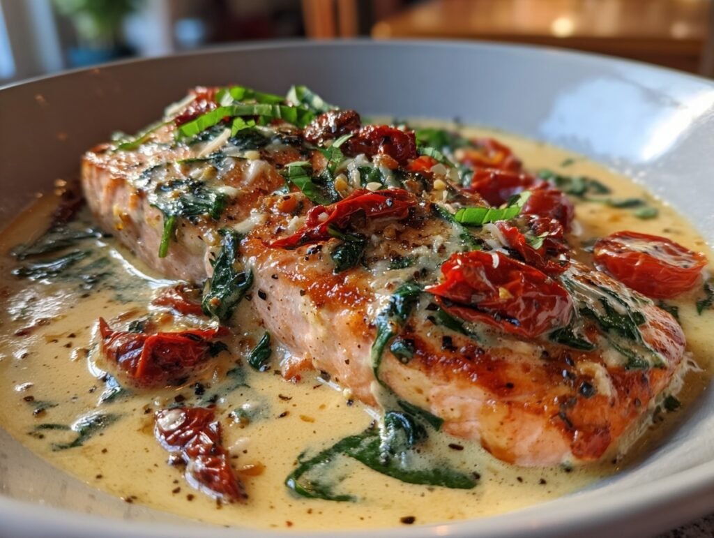 Creamy Tuscan Salmon