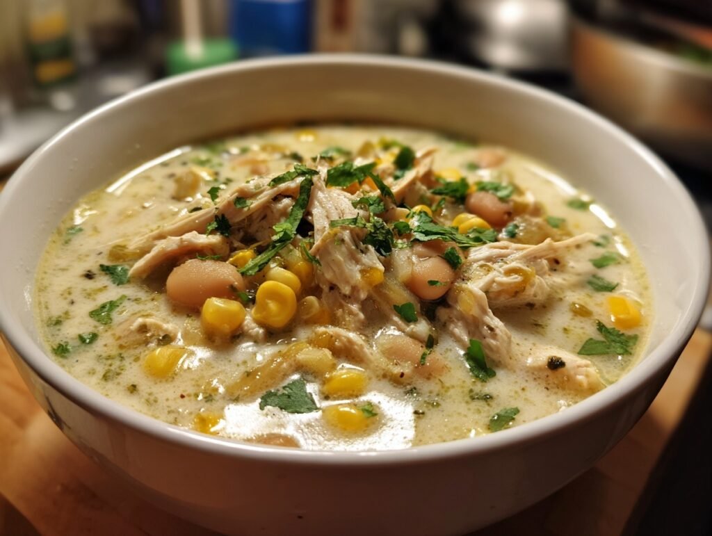 Creamy White Chicken Chili