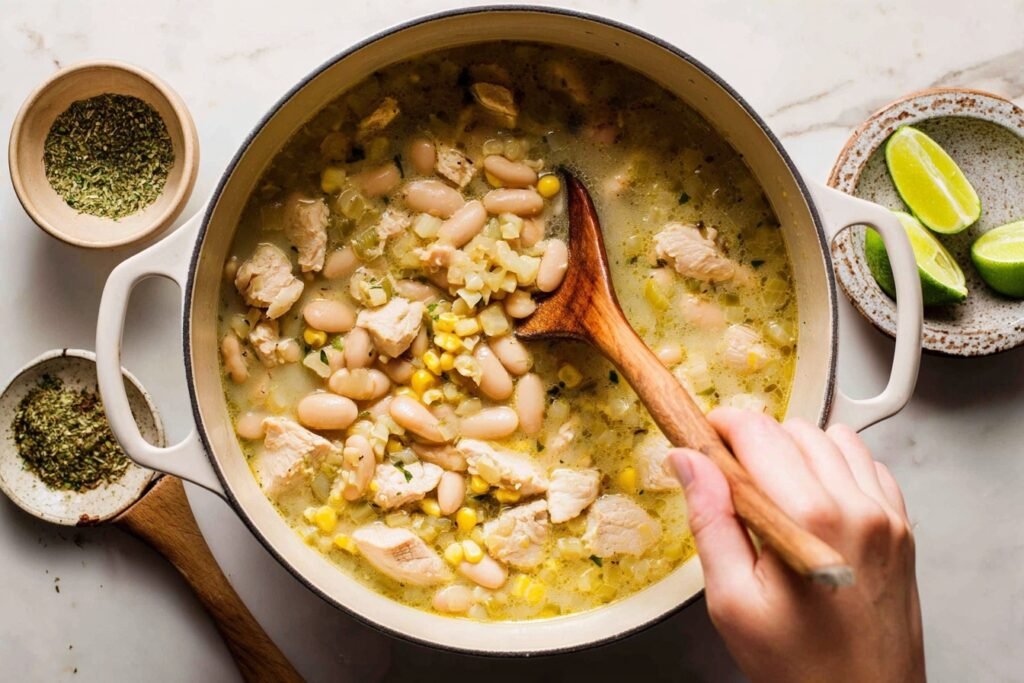 Creamy White Chicken Chili 2