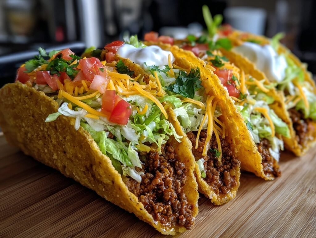 Crispy Beef Tacos