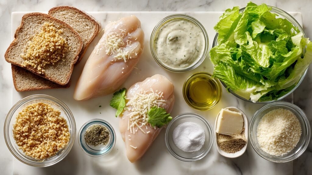 Crispy Chicken Caesar Sandwich 1