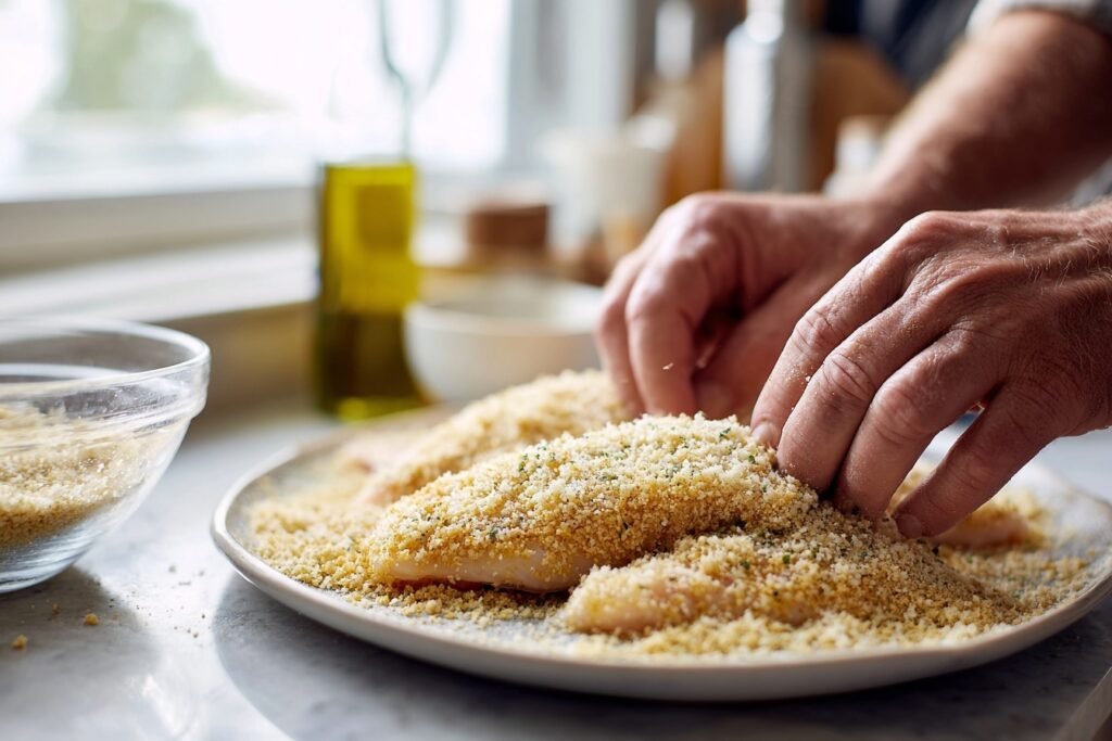 Crispy Chicken Caesar Sandwich 2