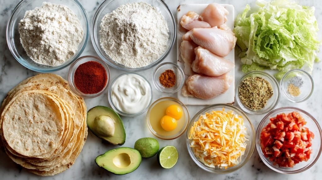 Crispy Chicken Tacos 1