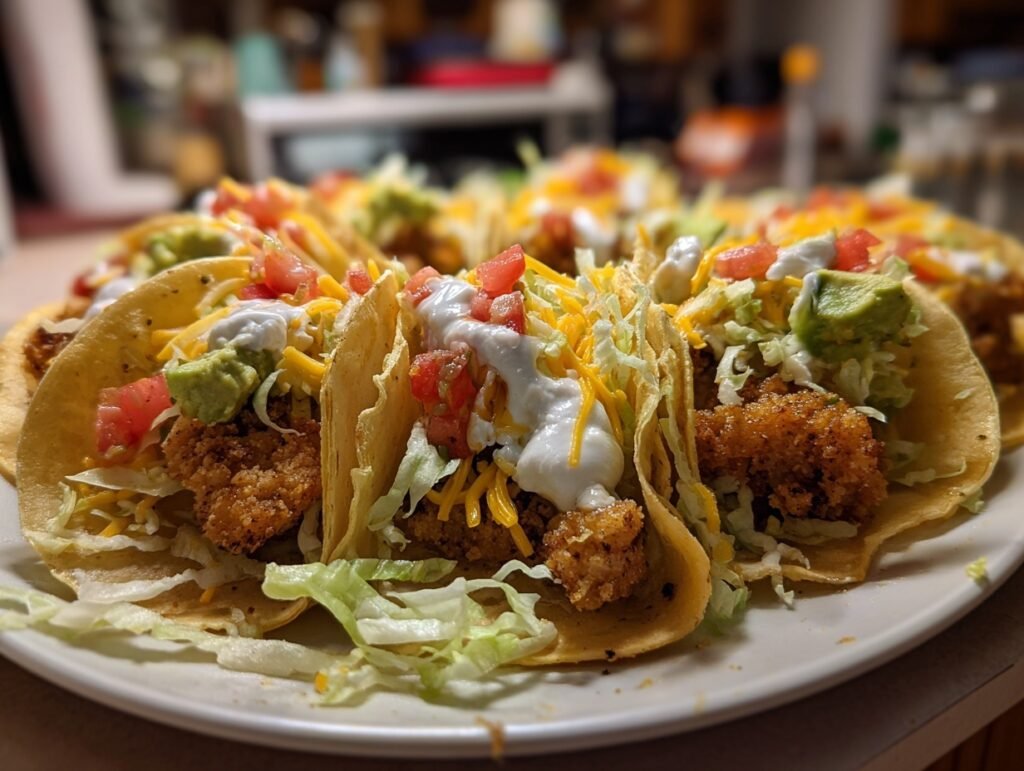 Crispy Chicken Tacos