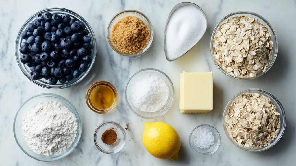 Easy Blueberry Crisp 1