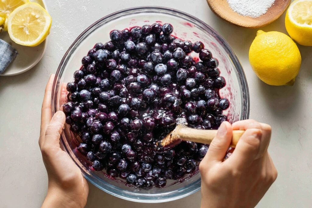 Easy Blueberry Crisp 2