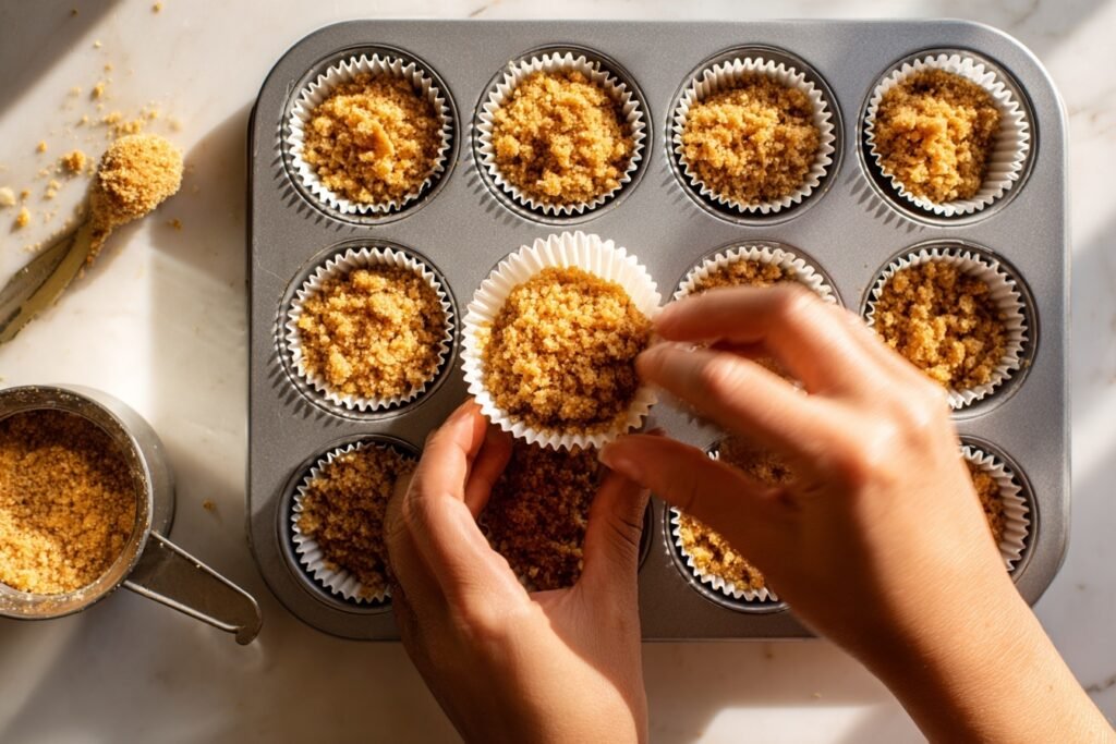 Easy No Bake Mini Cheesecakes Graham Cracker Crust 2 Easy Mini Cheesecakes 2