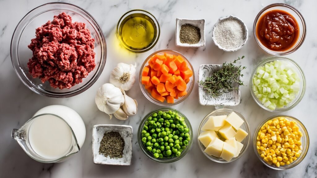 Easy Shepherd's Pie with Ground Beef Healthy Family Dinner 1 Easy Shepherds Pie 2