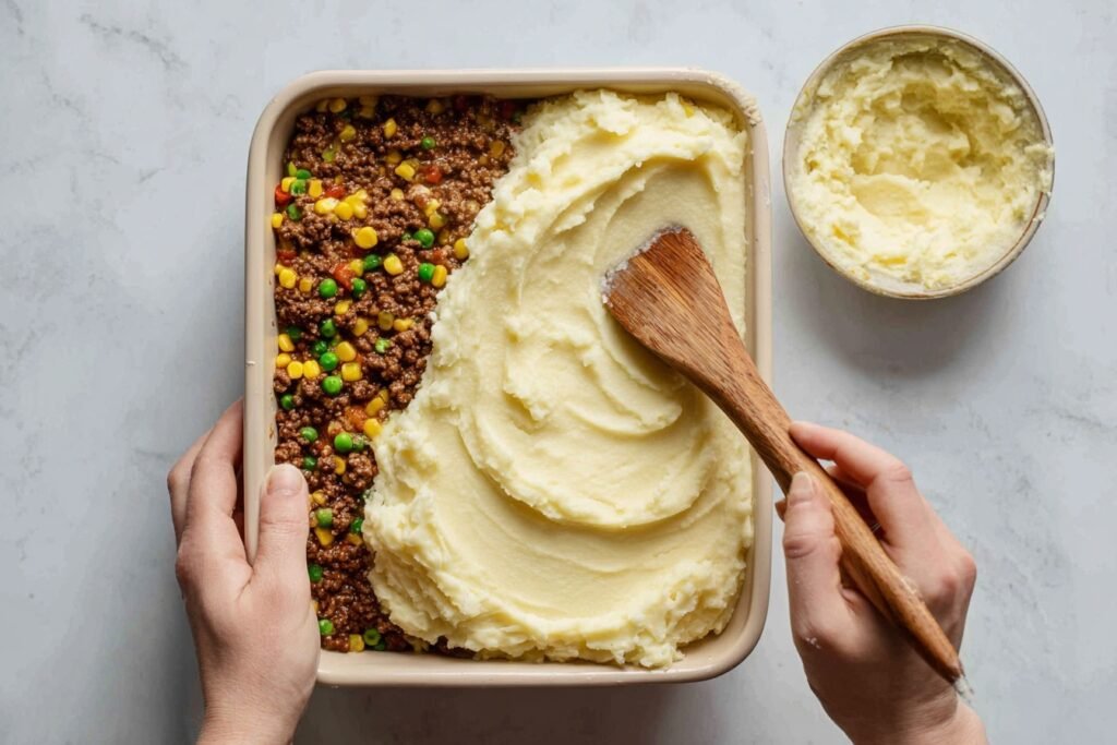 Easy Shepherd's Pie with Ground Beef Healthy Family Dinner 2 Easy Shepherds Pie 3
