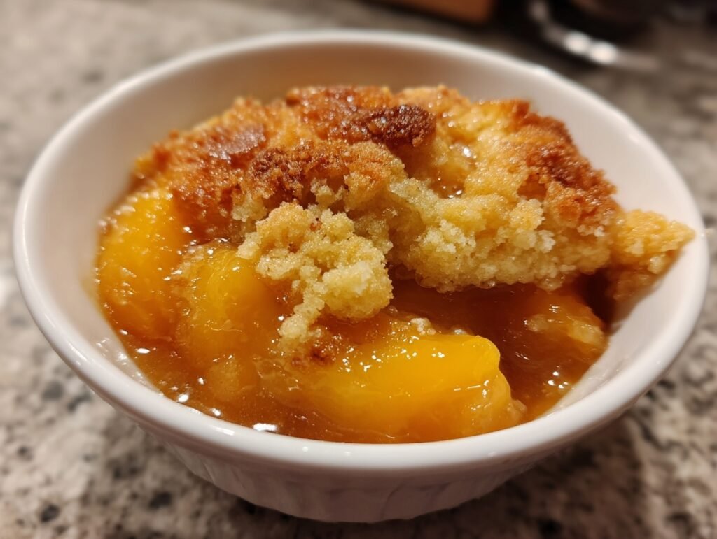 Easy Southern Peach Cobbler