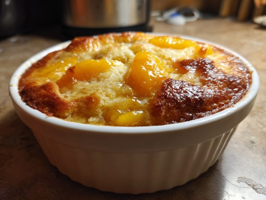 Easy Southern Peach Cobbler 3
