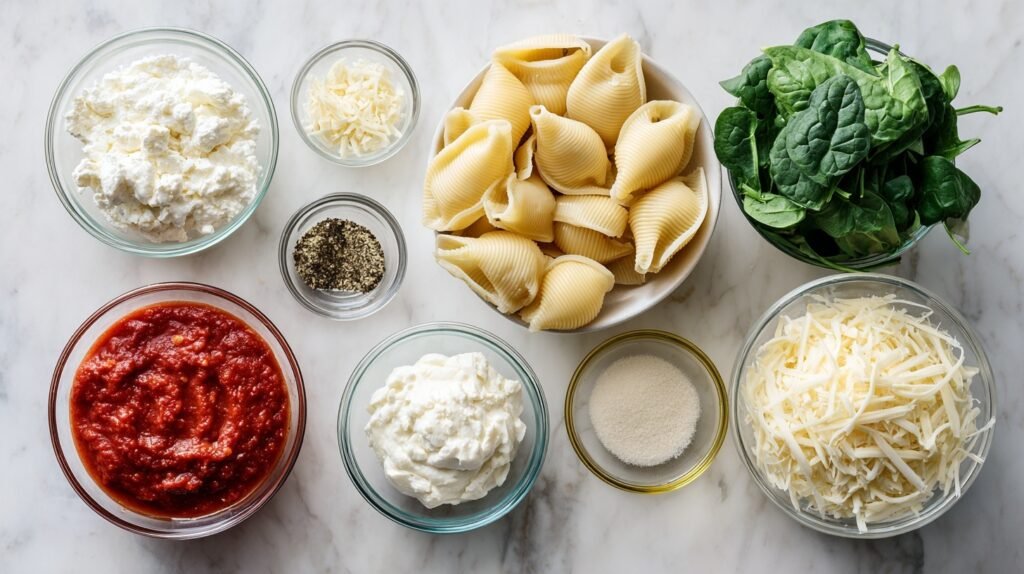 Easy Spinach Stuffed Shells 5