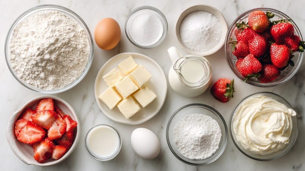 Easy Strawberry Shortcake Recipe for Spring Bliss 1 Easy Strawberry Shortcake 1