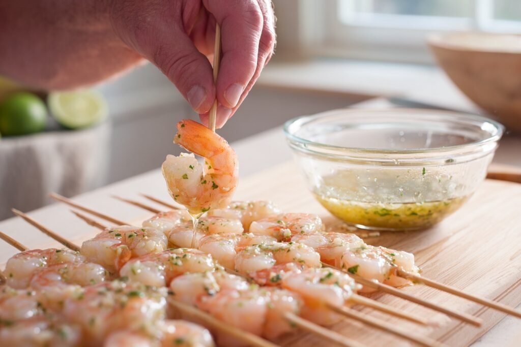 Garlic Lime Grilled Shrimp 2