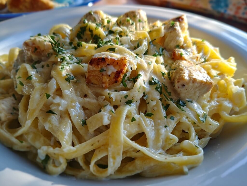 Easy Healthy Chicken Alfredo Pasta 30 Min Dinner 3 Healthy Chicken Alfredo 3