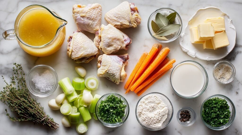 Healthy Chicken and Dumplings Soup Recipe 1 Healthy Chicken Dumplings Soup 1