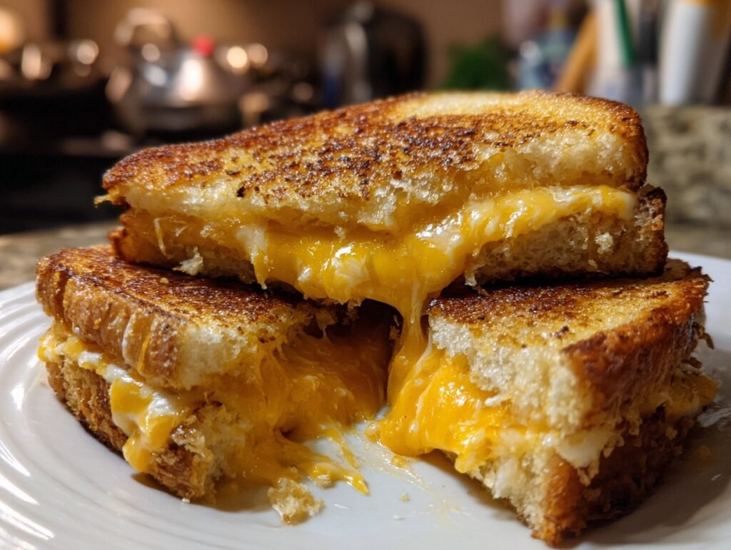 Healthy Grilled Cheese 3