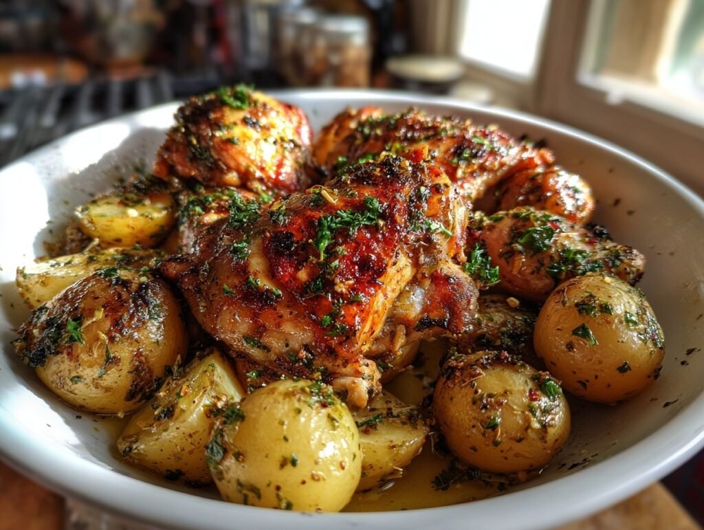 Healthy Italian Chicken Potatoes
