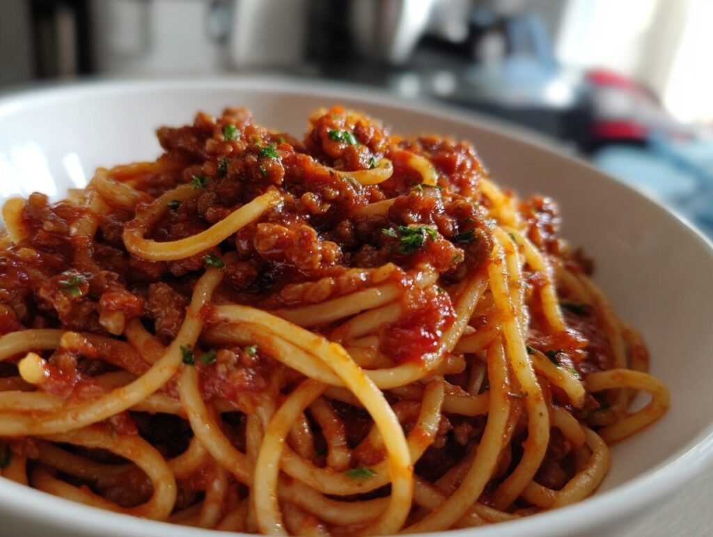 Healthy Spaghetti Bolognese