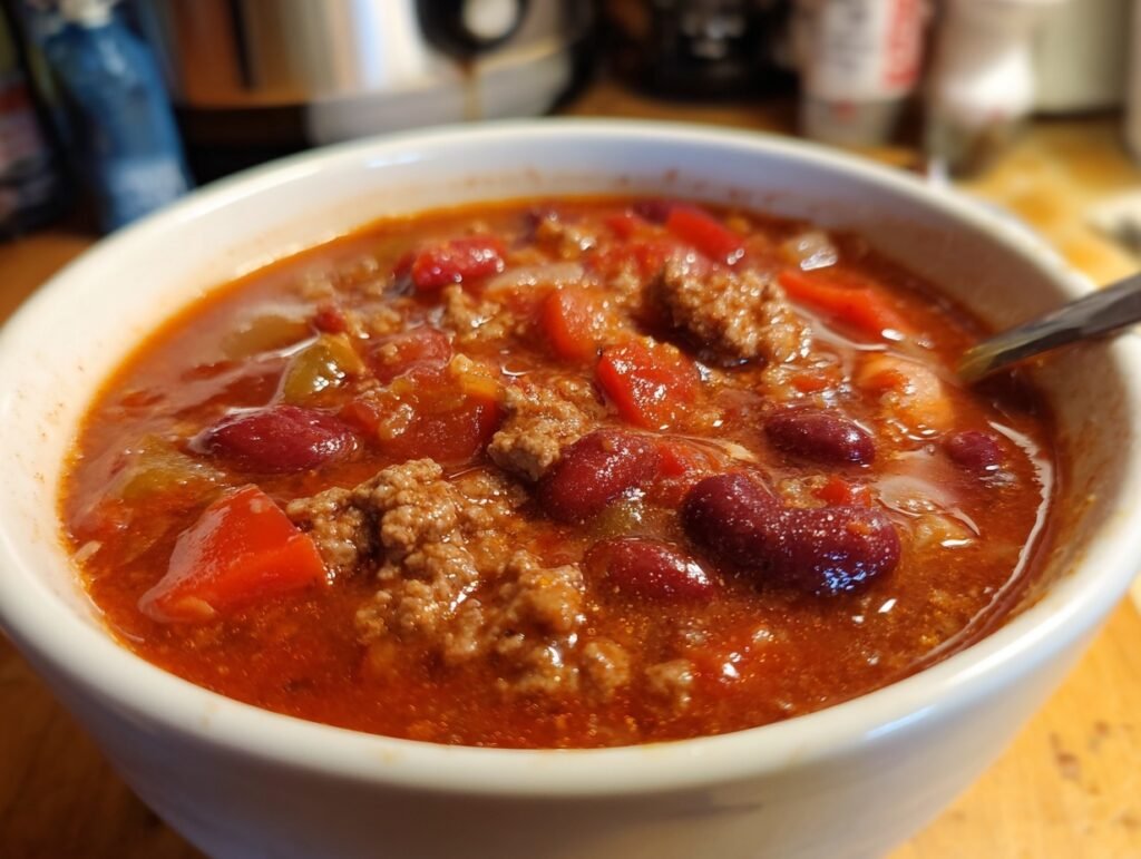 Easy One-Pot Beef Bean Chili Hearty Comfort Food 1 Hearty Beef Bean Chili 1