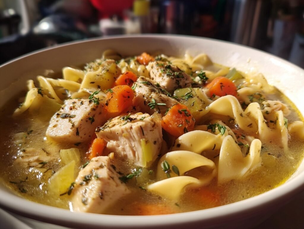 Homemade Chicken Noodle Soup