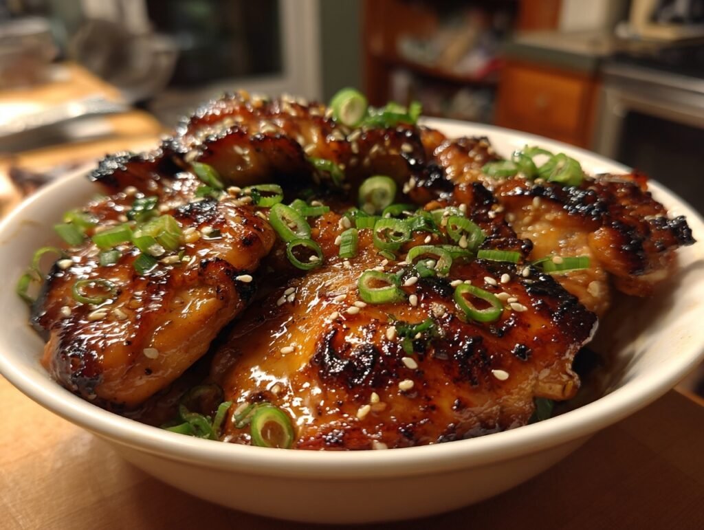 Easy One-Pan Honey Garlic Chicken Thighs 30 Min Dinner 3 Honey Garlic Chicken Thighs 3