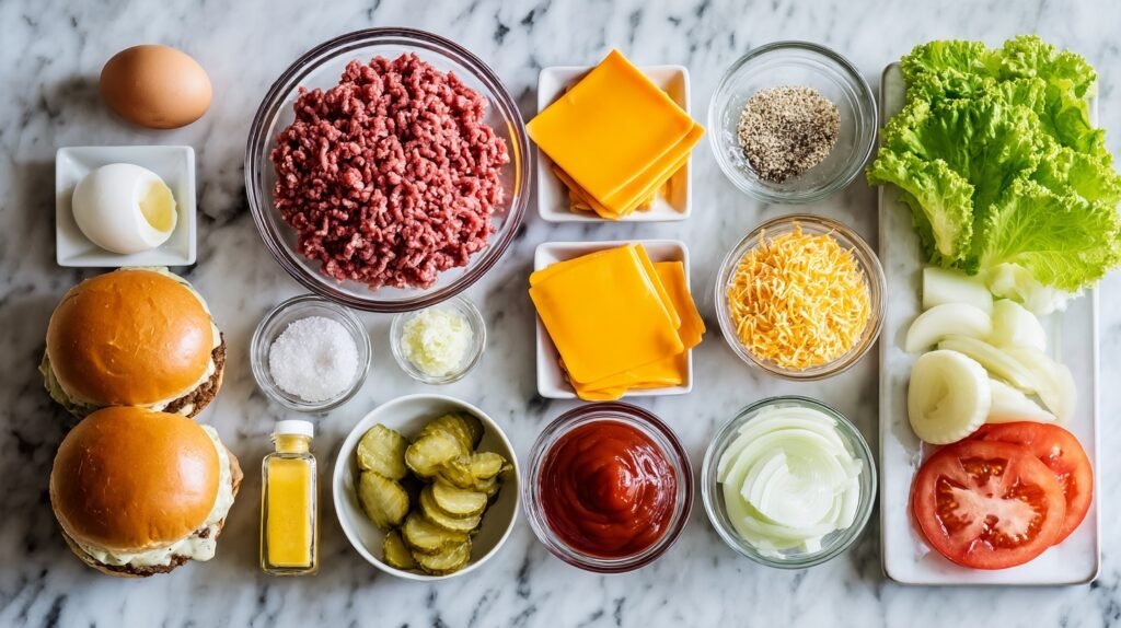 Juicy Beef Burger Recipe 1