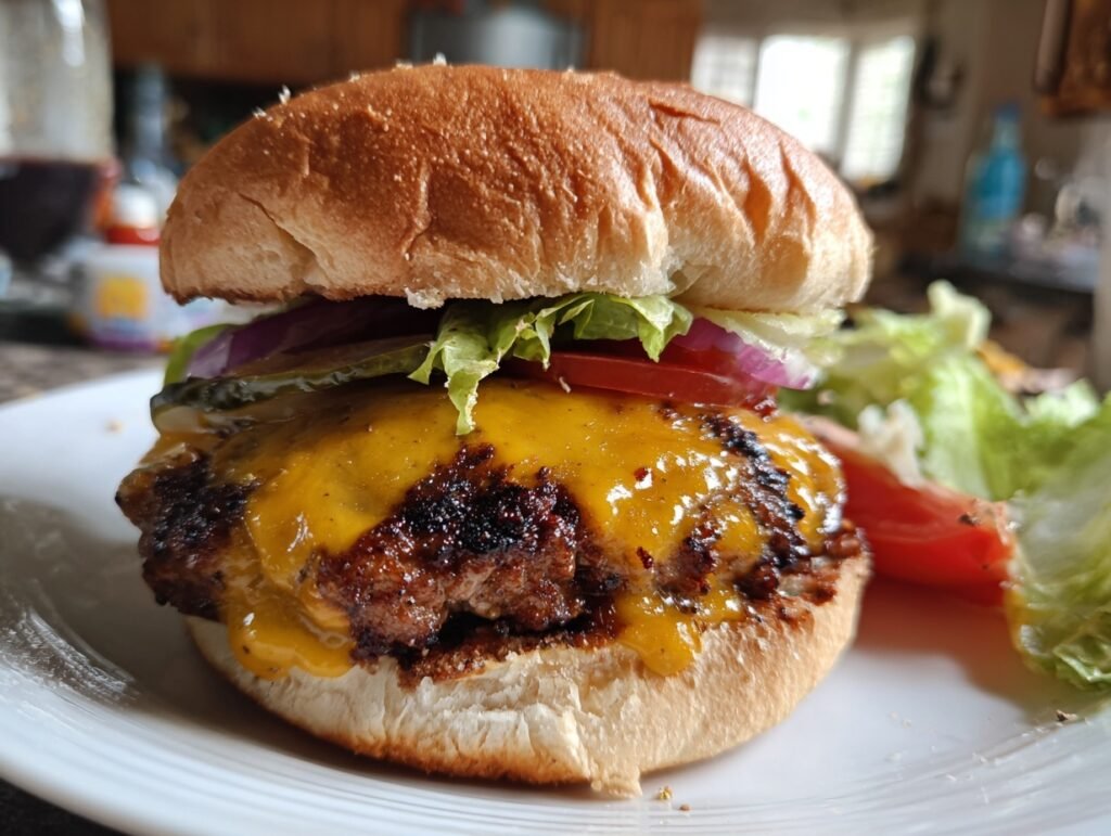 Juicy Beef Burger Recipe 3