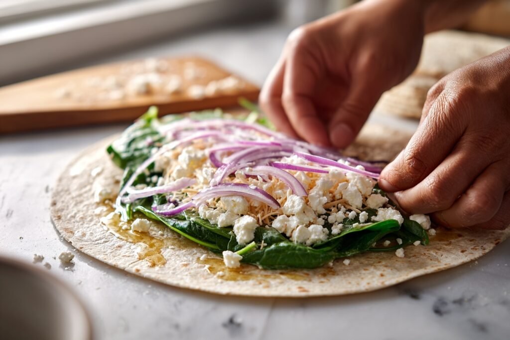 Mediterranean Quesadillas 6