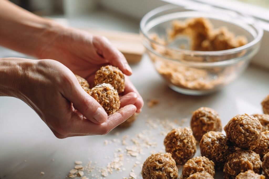 Easy 3-Ingredient No-Bake Peanut Butter Balls 2 No Bake Peanut Butter Balls 2