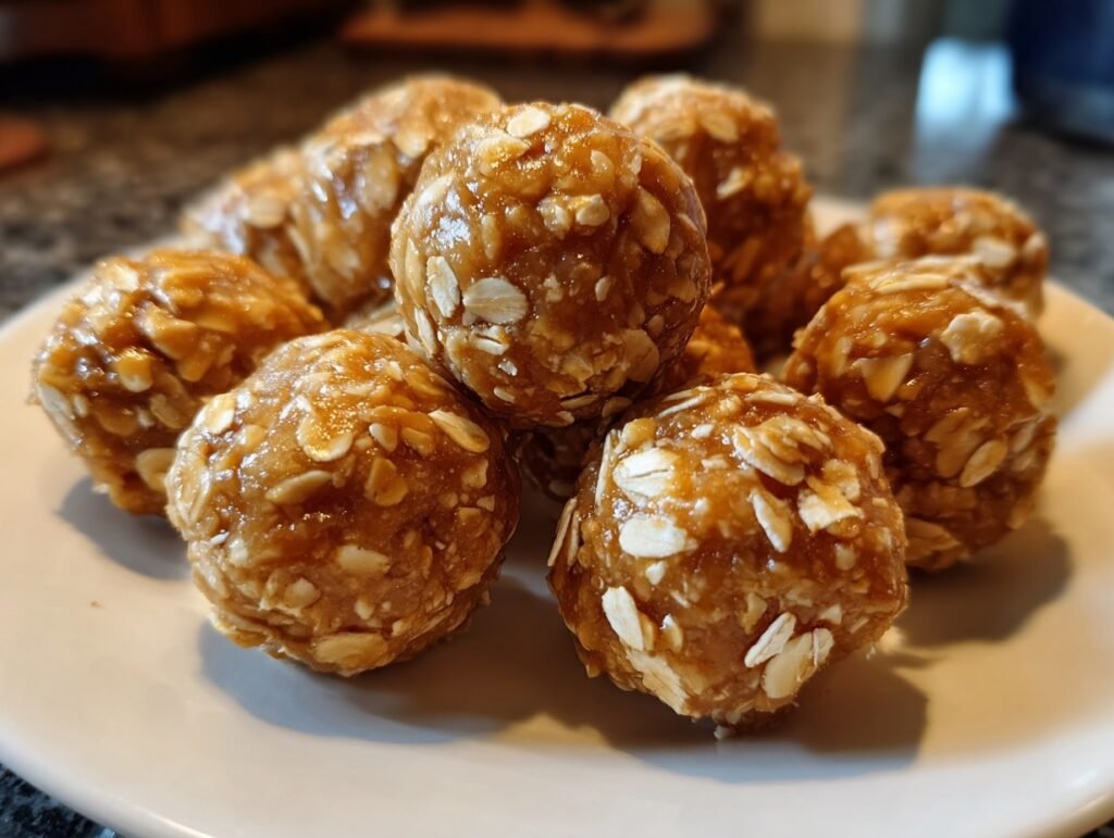 Easy 3-Ingredient No-Bake Peanut Butter Balls 3 No Bake Peanut Butter Balls 3