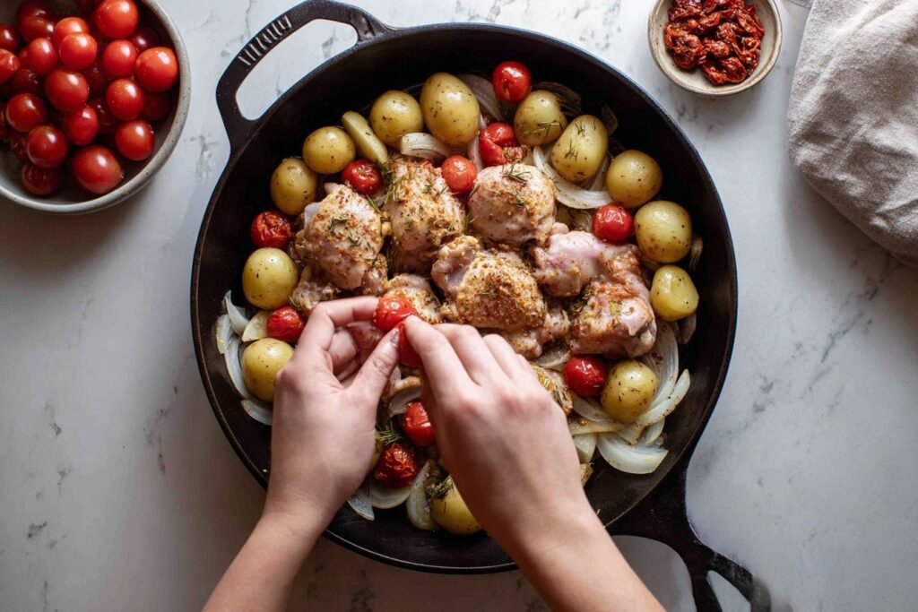 One Pan Tuscan Chicken 2