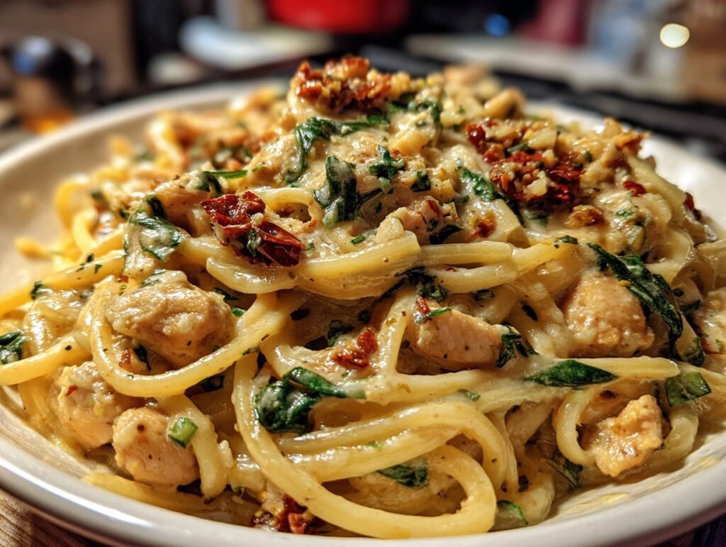 One-Pot Creamy Tuscan Pasta