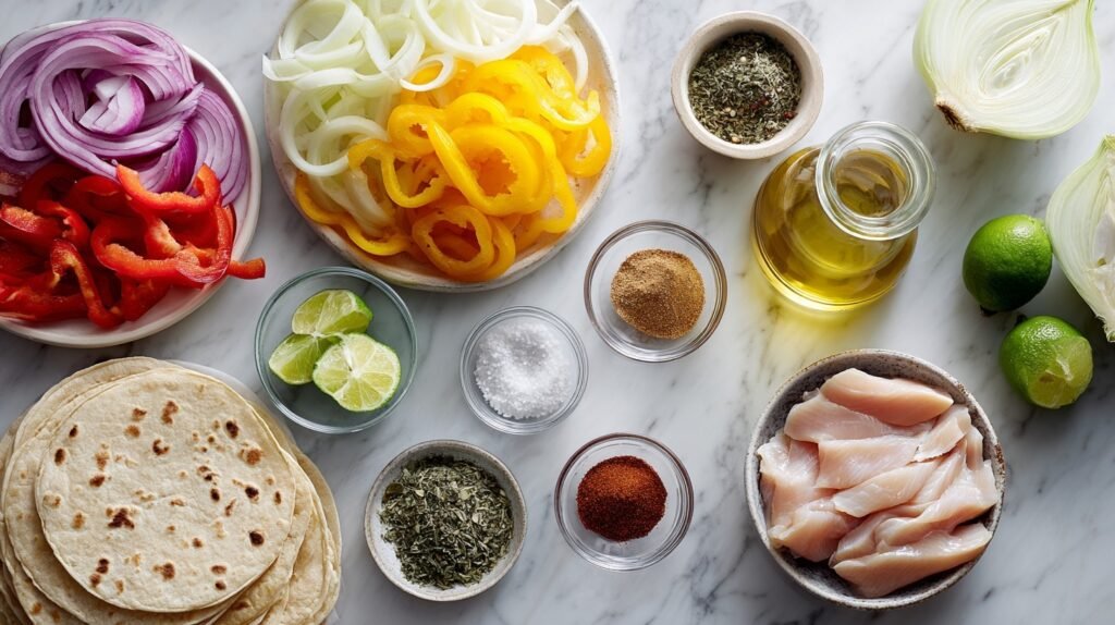 Sheet Pan Chicken Fajitas 1