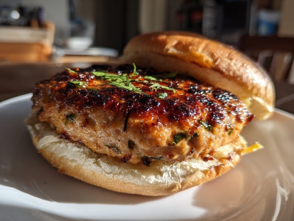Spicy Southwest Turkey Burger