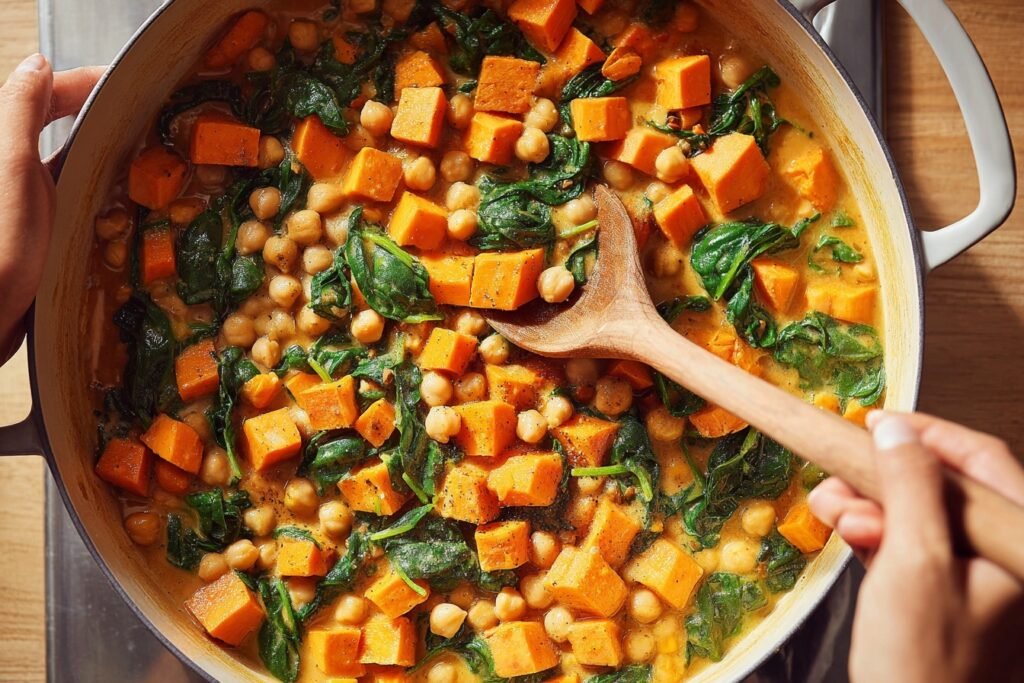 Vegan Chickpea Curry Recipe 6