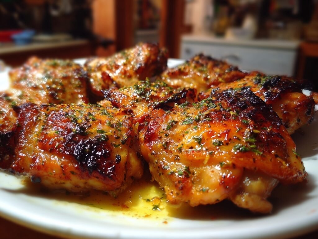 baked lemon garlic chicken