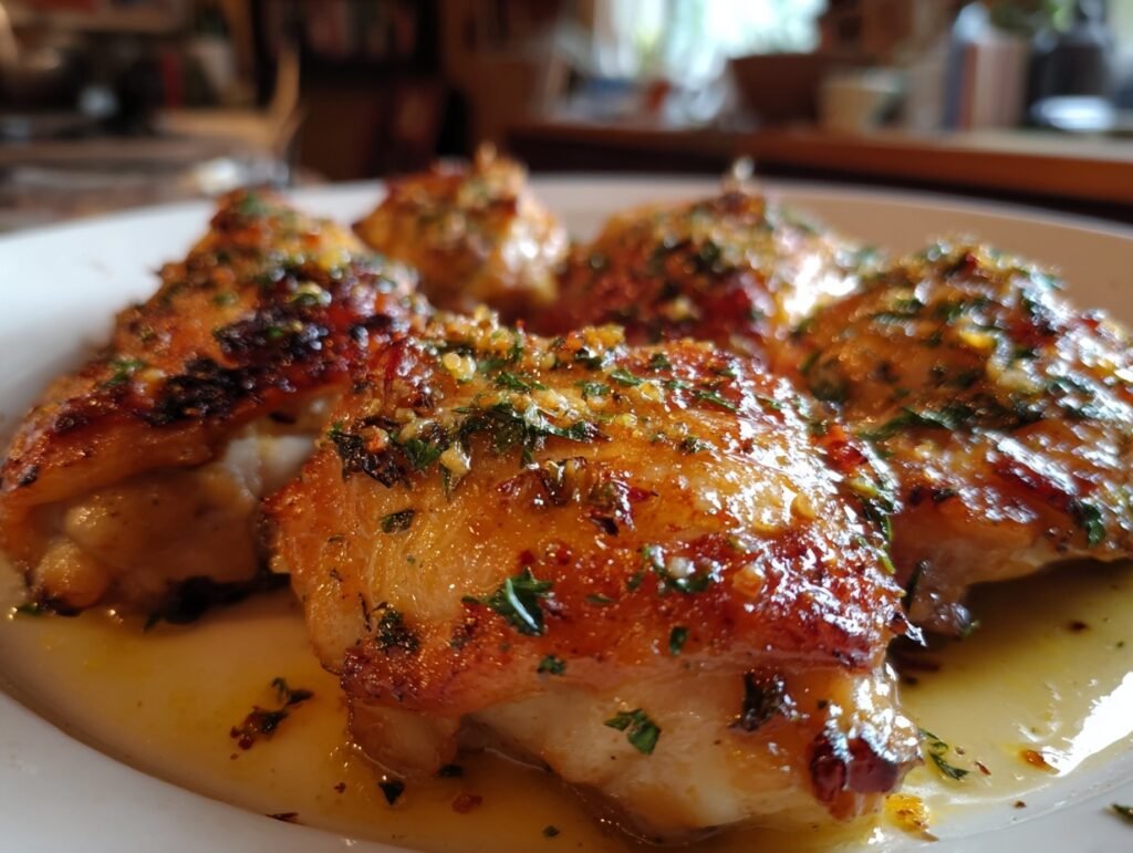 baked lemon garlic chicken 3