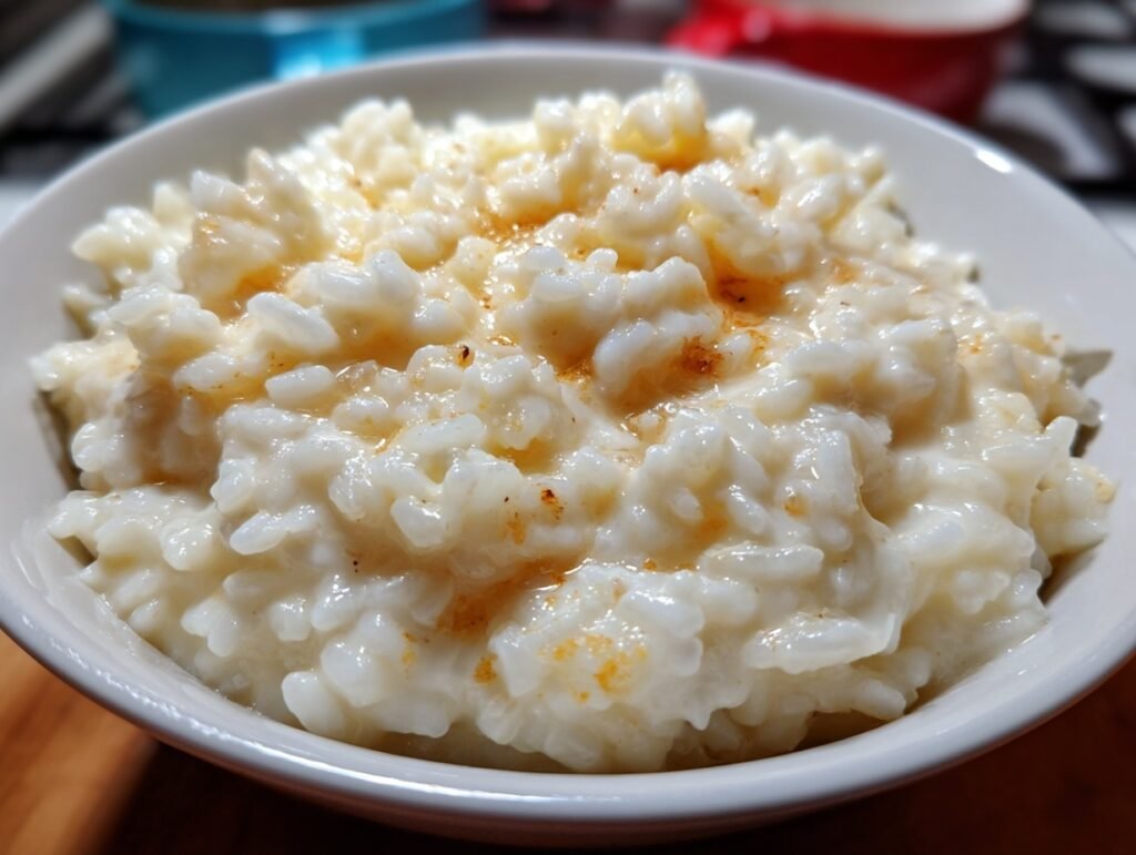 creamy rice pudding
