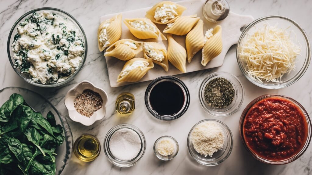 Healthy Spinach Ricotta Stuffed Shells for Easy Meatless Dinner 1 healthy dinner ideas 13